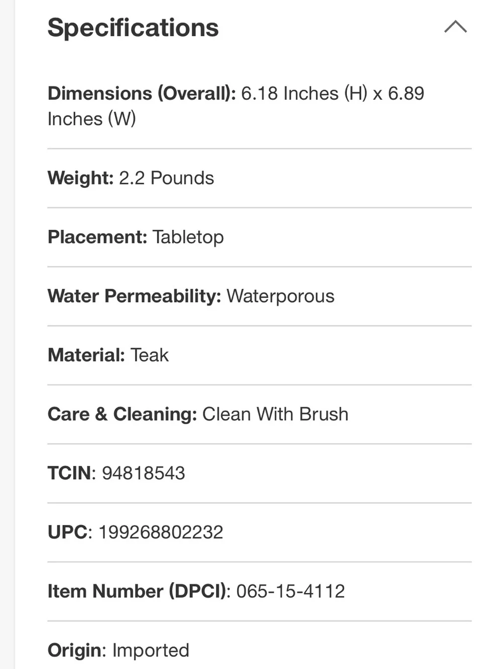 Threshold unbranded natural